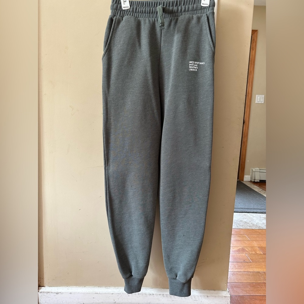 Zara high waisted sweat pants